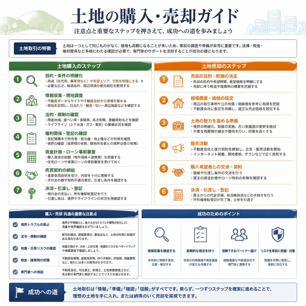 5. 成功する土地の売買手続き