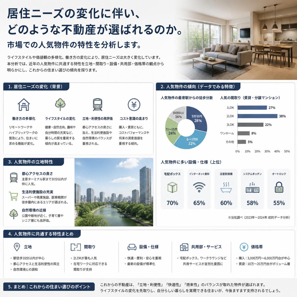 4. 居住ニーズの変化と不動産の選ばれ方