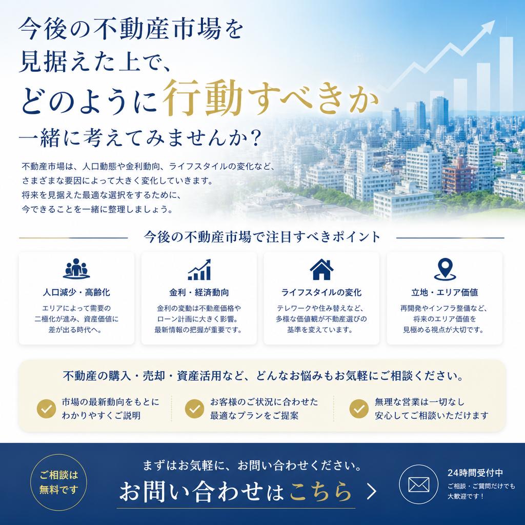 7. 未来の不動産市場を見据えたあなたの一歩